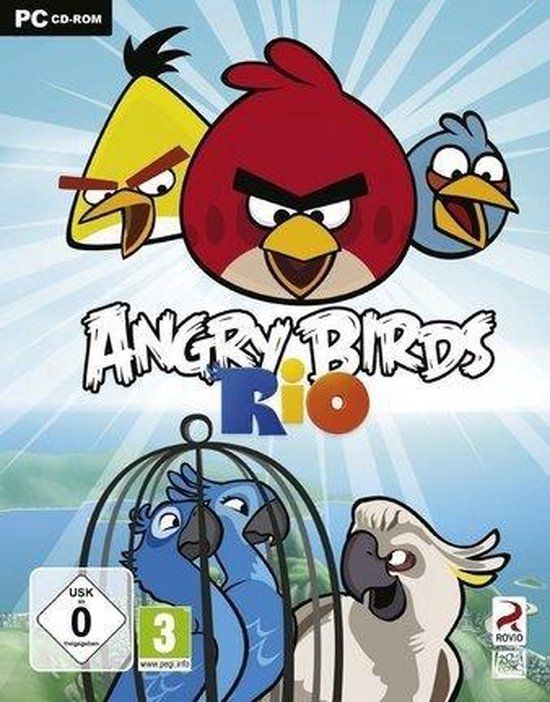 Software Pyramide Angry Birds Rio Duits PC