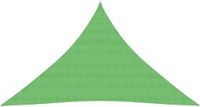 vidaXL Zonnezeil 160 g/m² 5x5x6 m HDPE Lichtgroen