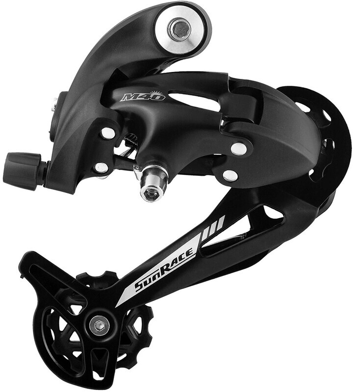 Sunrace derailleur voor 7 en 8 speed,direct + kooi