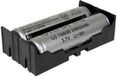 MPD BK-18650-PC4 Batterijhouder Aantal cellen: 2 18650 Doorsteekmontage THT
