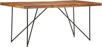 Prolenta Maison Exclusive - Table à manger 180 x 90 x 76 cm en bois massif d'acacia
