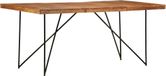 Prolenta Maison Exclusive - Table à manger 180 x 90 x 76 cm en bois massif d'acacia