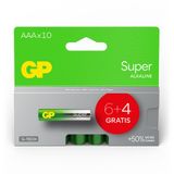 GP Super Alkaline batterij - AAA - 10-pack