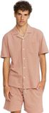 Revolution Chemise cubaines Revolution Jaquard Oranje Korte mouw XXL Biologisch katoen
