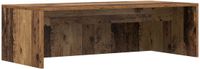 vidaXL Wandbureau Oud Hout Bewerkt Hout