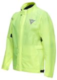 Dainese Ultralichte regenjas, opvouwbare regenjas voor motorfietsen, waterdicht en winddicht, voor mannen en vrouwen, fluo geel, XXXL