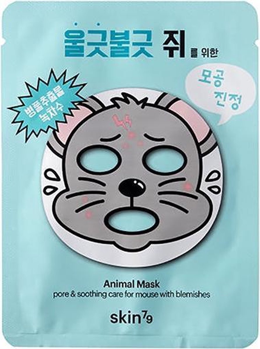 Skin79 79 DIERENHUID MASK GEVOELIGE HUID RATON 23GR