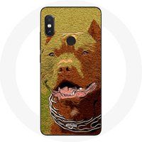 Maniacase Hoesje voor Xiaomi Redmi Note 5 AI Dual Camera American Pit Bull Terrier