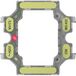 Gira led­element 2 met 230V 0.5mA - rouge (3792011)