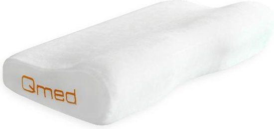 Qmed Standard Plus Kussen - Orthopedisch Memory Foam - Rug- en Zijslapers
