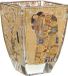 Gustav Klimit Goebel® - Gustav Klimt | Windlicht / Theelicht "De Vervulling" | Glas, 11cm