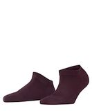 FALKE ClimaWool kort eenkleurig wol lyocell sneakersokken enkelsokken dames rood - maat 37-38
