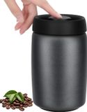 Unyqoos® Roestvrijstalen vacuüm koffie- en theeblik met aromabescherming en luchtdichte sluiting