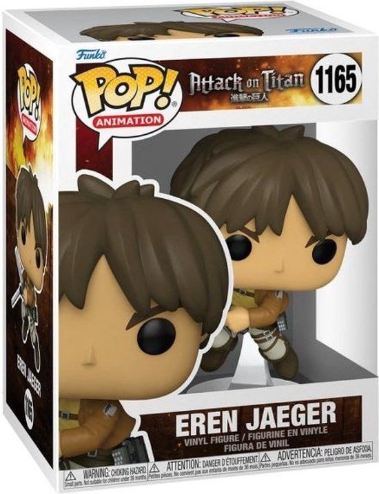 Funko Pop Animation: Attack on Titan - Eren Jaeger #1165