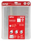 APLI 16913 - Boekvoering met verstelbare klep PP 290 mm 5 u.