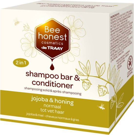 De Traay Shampoo Bar & Conditioner Jojoba & Honing