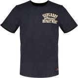 Superdry Vintage Athletic T-shirt Heren Bradley Navy XXL