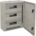 Em Distribution - Armoire électrique 51 modules 500x400x175mm étanche IP65 - Porte pleine - Avec rail DIN