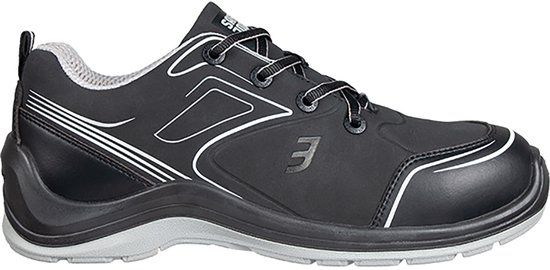 Safety Jogger Flow S3 Laag Slipvast SRC – ESD - Waterproof, Zwart – Maat 48