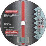Metabo accessoires Metabo Doorslijpschijf Ø 230x3,0x22,2 RVS Flexiamant super - 25 stuks