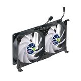 Titan TTC-SC22(A)/V2+ Kühlschrank-Doppellüfter 92x25mm IP55 für Camping