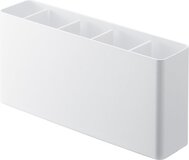 Yamazaki Tower Keukengerei en Snijplank Houder - Wit