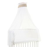 babybay Himmel wafelpiqué met band geschikt voor alle modellen tot 96 cm lengte, zand