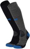 Xtreme Sockswear Xtreme Outdoor Compressiesokken Grijs - 2 paar - Compressie Wandelsokken - Dames & Heren - Maat 39/42