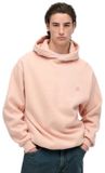 Superdry - Sweat à capuche oversize uni - Hommes - XL - Rose cendré
