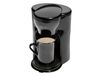 Clatronic KA 3356 - Machine à café filtre 1 tasse - Noir