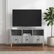 Maison Exclusive - Meuble TV exclusif - Dimensions : 102 x 34,5 x 50 cm. Matériau : panneau de particules imitation bois Sonoma gris