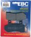 Ebc Fa Series Organic Fa409 Jeu de plaquettes de frein Noir