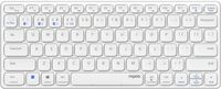 Rapoo E9600M Draadloos Bluetooth QWERTY Wit Toetsenbord