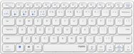 Rapoo E9600M Draadloos Bluetooth QWERTY Wit Toetsenbord