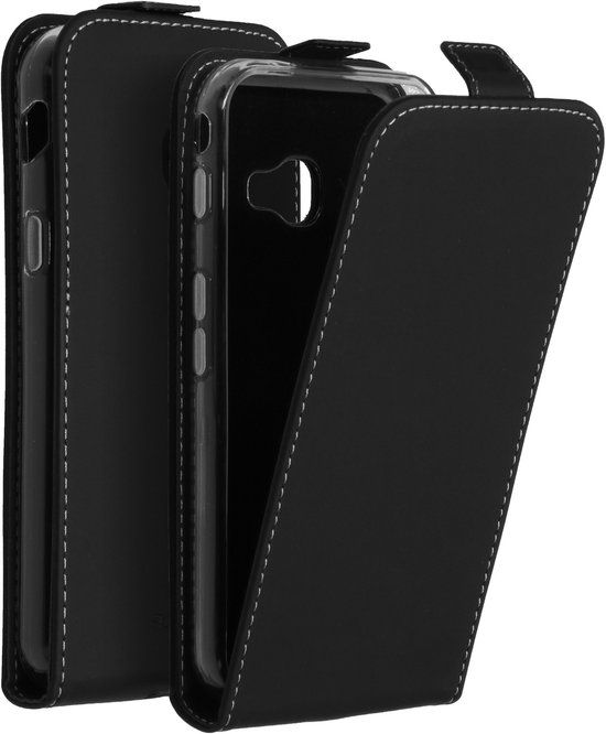 Accezz Flipcase Zwart Geschikt voor Samsung Galaxy Xcover 4 / Xcover 4S