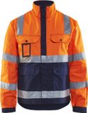 Blåkläder Parka Werkjas Mannen High Vis Oranje/Marineblauw XXL