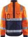 Blåkläder Parka Werkjas Mannen High Vis Oranje/Marineblauw XXL