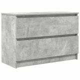 vidaXL TV-meubel 100x35x54 cm bewerkt hout betongrijs