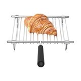 DUALIT Broodjesopzetstuk. | Warmterooster, voor croissants, broodjes, naan en pitabrood, gelijkmatige warmteverdeling, ruimtebesparend