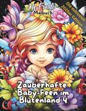 Zauberhafte Baby-Feen im Blütenland 4: Ein liebevolles Ausmalbuch für Groß und Klein