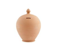 Home Rond Porselein Moneybox Cm 20