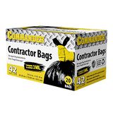Commander 42 Gallon 3 Mil (eq) Zwarte Heavy Duty Vuilniszakken - 32" x 46" - Pack van 20
