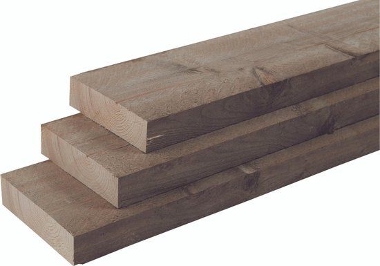 Intergard Steigerplanken steigerhout vintage gebeitst 400cm (32x200mm)