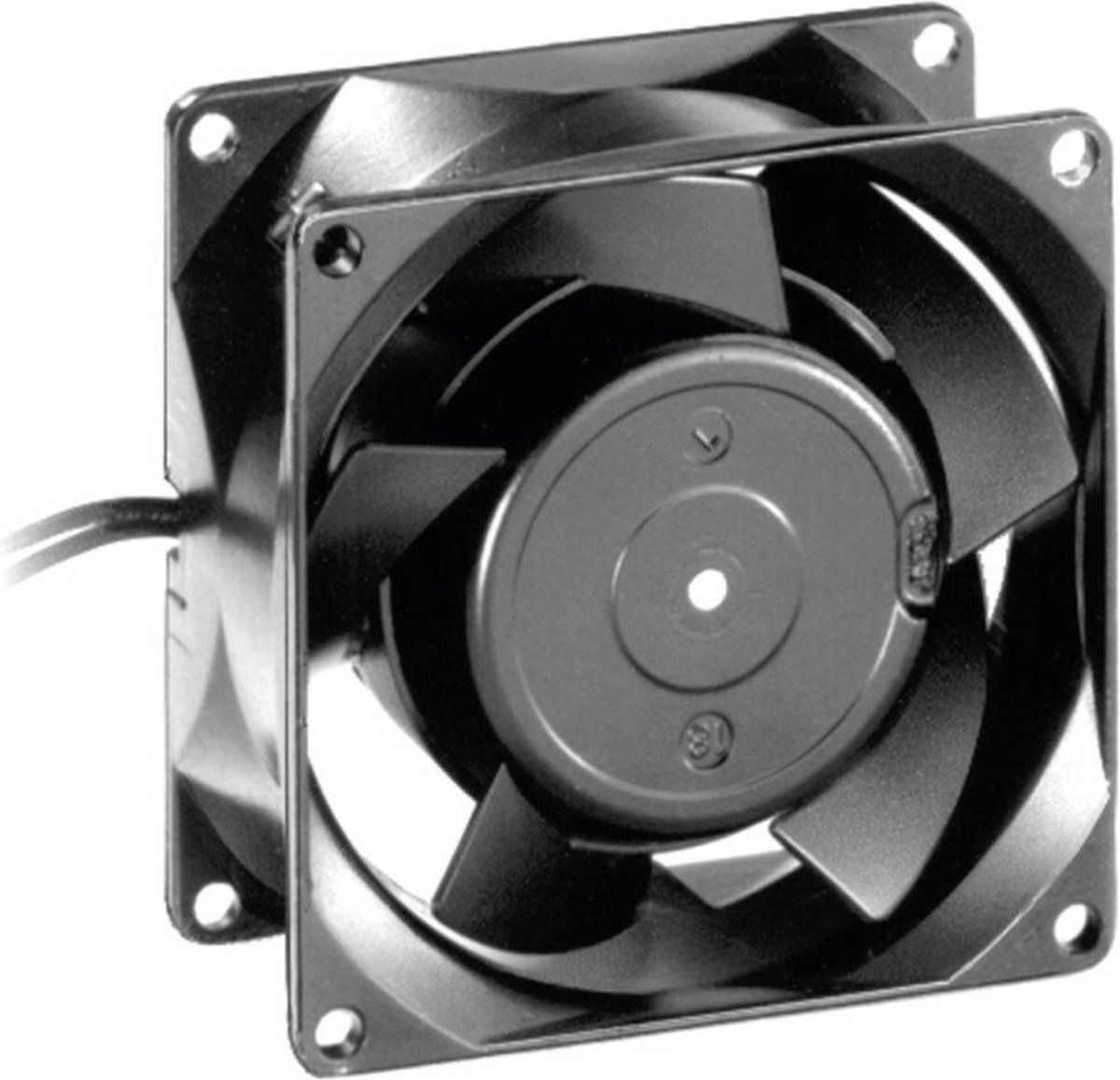 Ebm-Papst 8880 N Axiaalventilator - 230 V/AC - 30 m³/h - Zwart