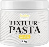 Creative Deco Structuurpasta - Fijne pasta voor 3D-effecten met spatel - 1 kg