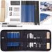 LOUZIR 33-Delig Professionele Schets Potloden Set - Teken Potloden - Grafiet - Etui - 2B-6B