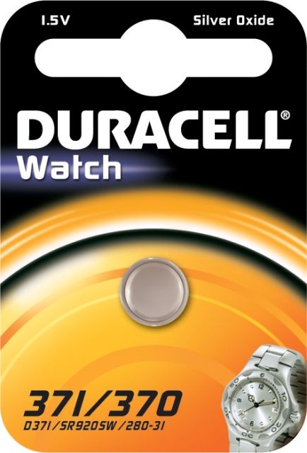 Duracell 371/370 - Huishoudelijke batterij - 40 mAh - 1.5 volt
