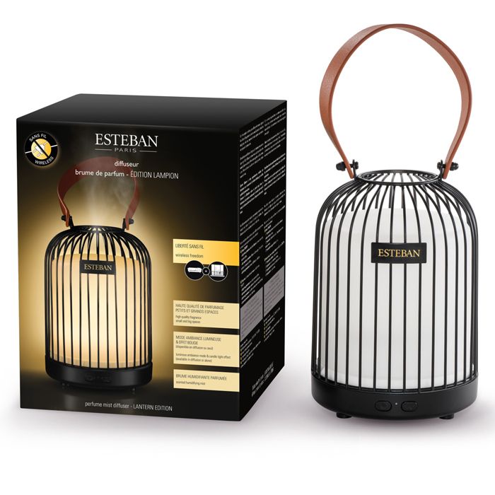 Esteban Mist Diffuser Lantern Edition Black