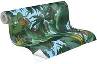 A.S. Création The Wallcover 385841 Zelfklevend Behang Groen/Goud Botanisch & Tropisch Vliesbehang