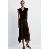 Mango top - zwart